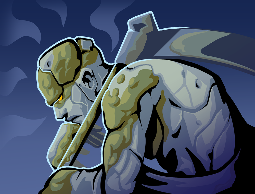 Melancholy card artwork