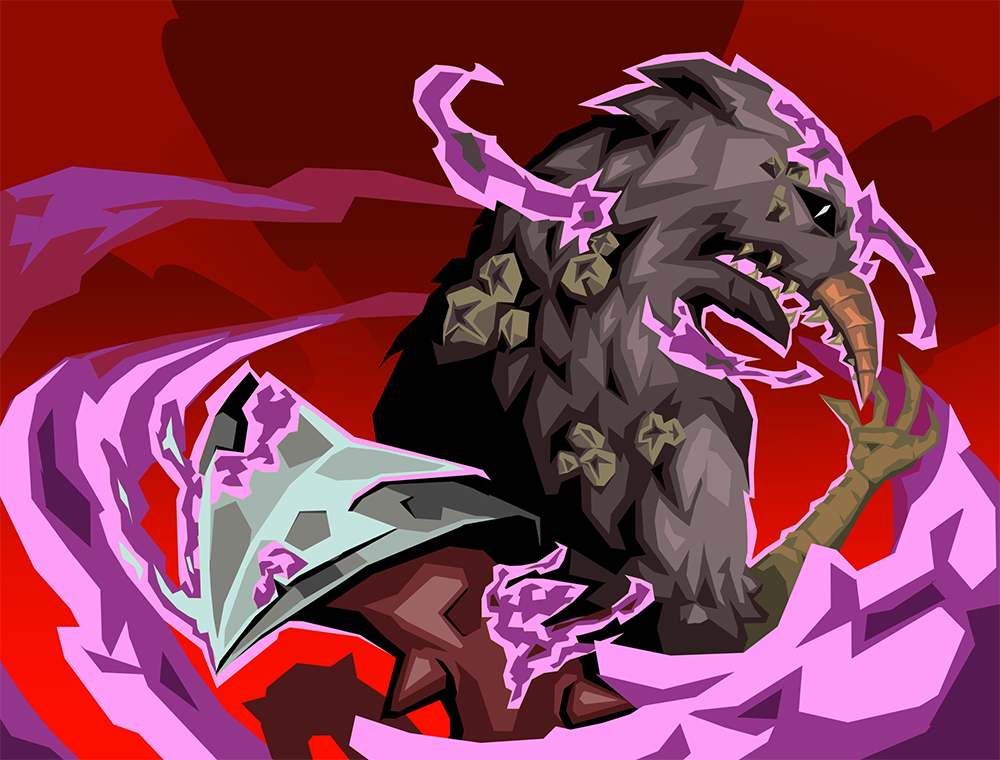 Misery card artwork